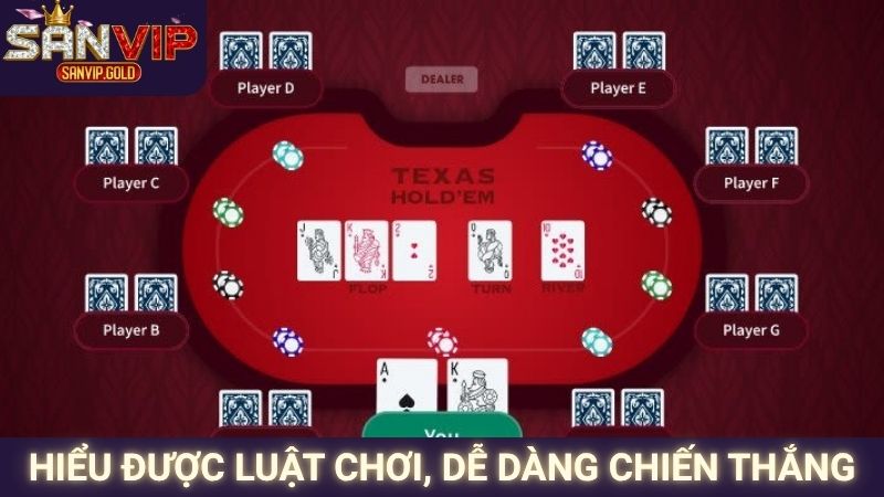 Hiểu được luật chơi, dễ dàng chiến thắng