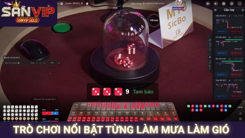 Trò chơi nổi bật từng làm mưa làm gió 