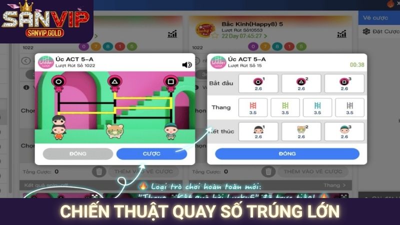 Chiến thuật quay số trúng lớn